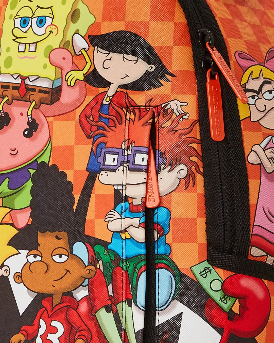 90s Nick Characters Chilling Backpack