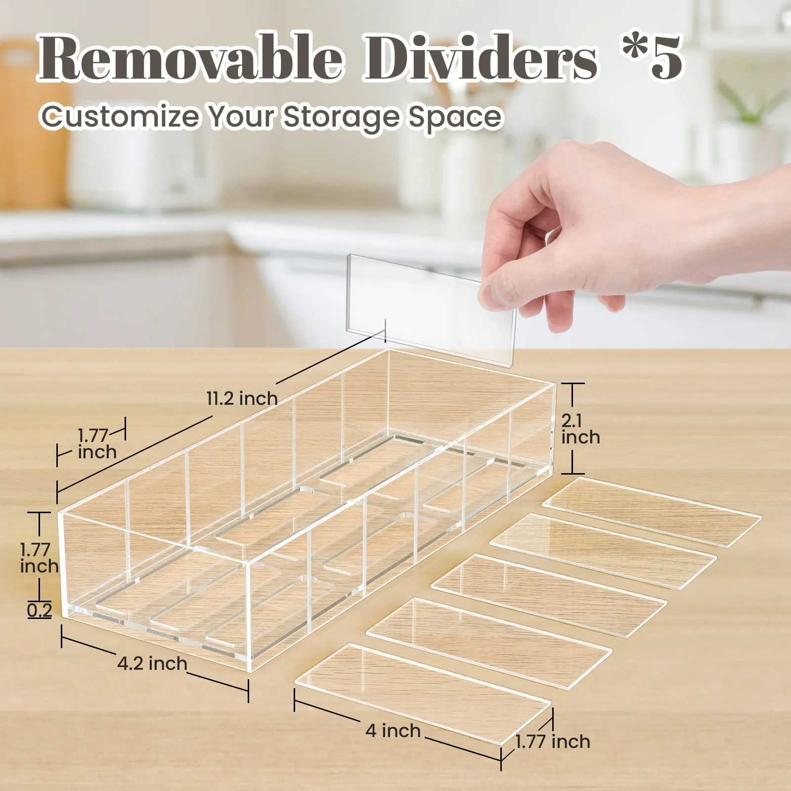 Acrylic Tumbler Lid Organizer for Stanley Cup Accessories