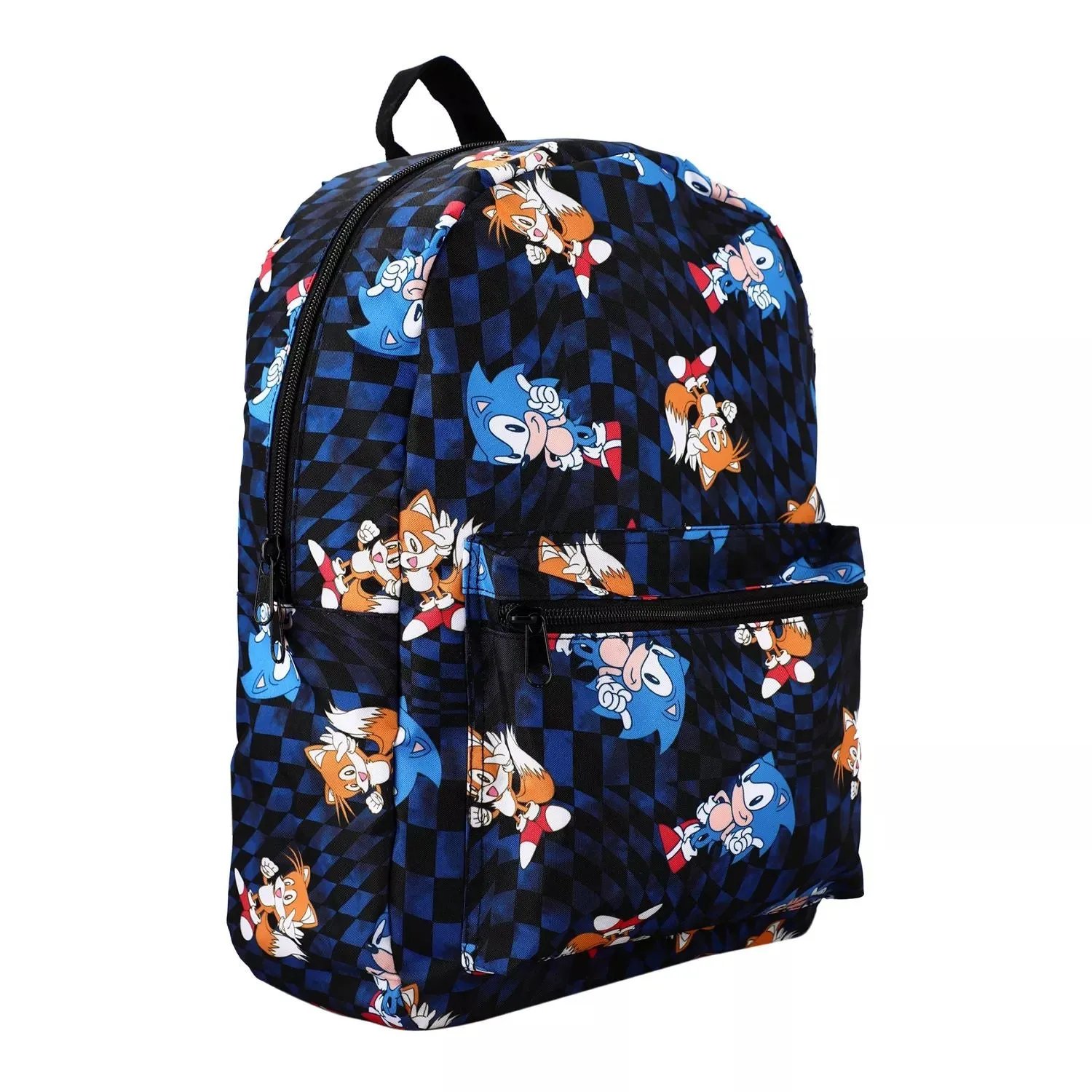 Backpack with Sonic the Hedgehog character