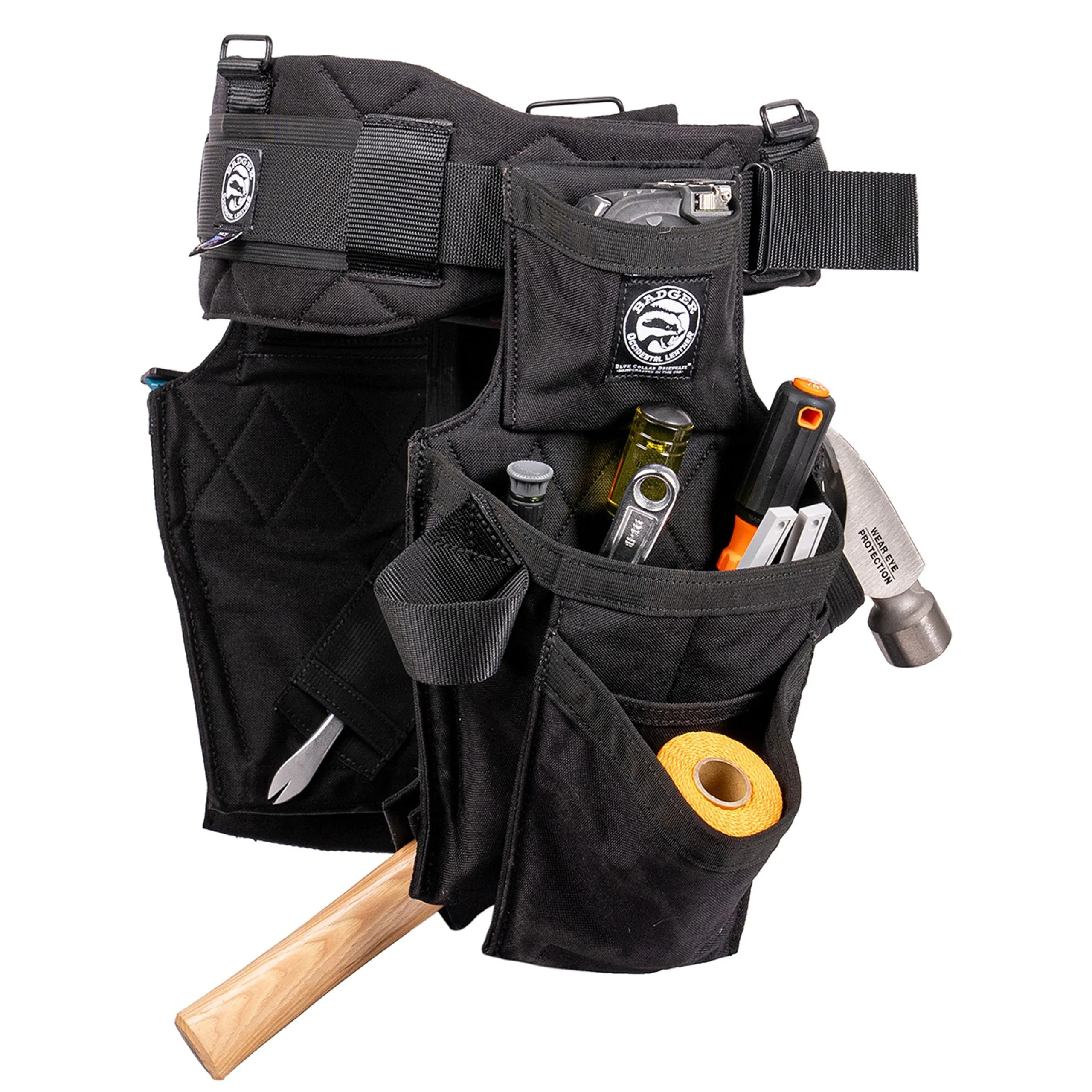 Badger - OCC-461130 - Carpenter Tool Belt Set - Black