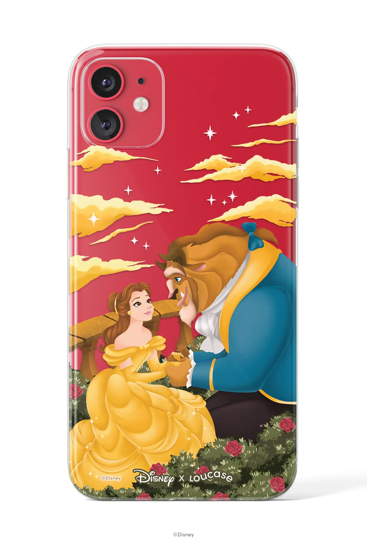 Belle & Beast - KLEARLUX™ Disney x Loucase Beauty & The Beast Collection Phone Case | LOUCASE