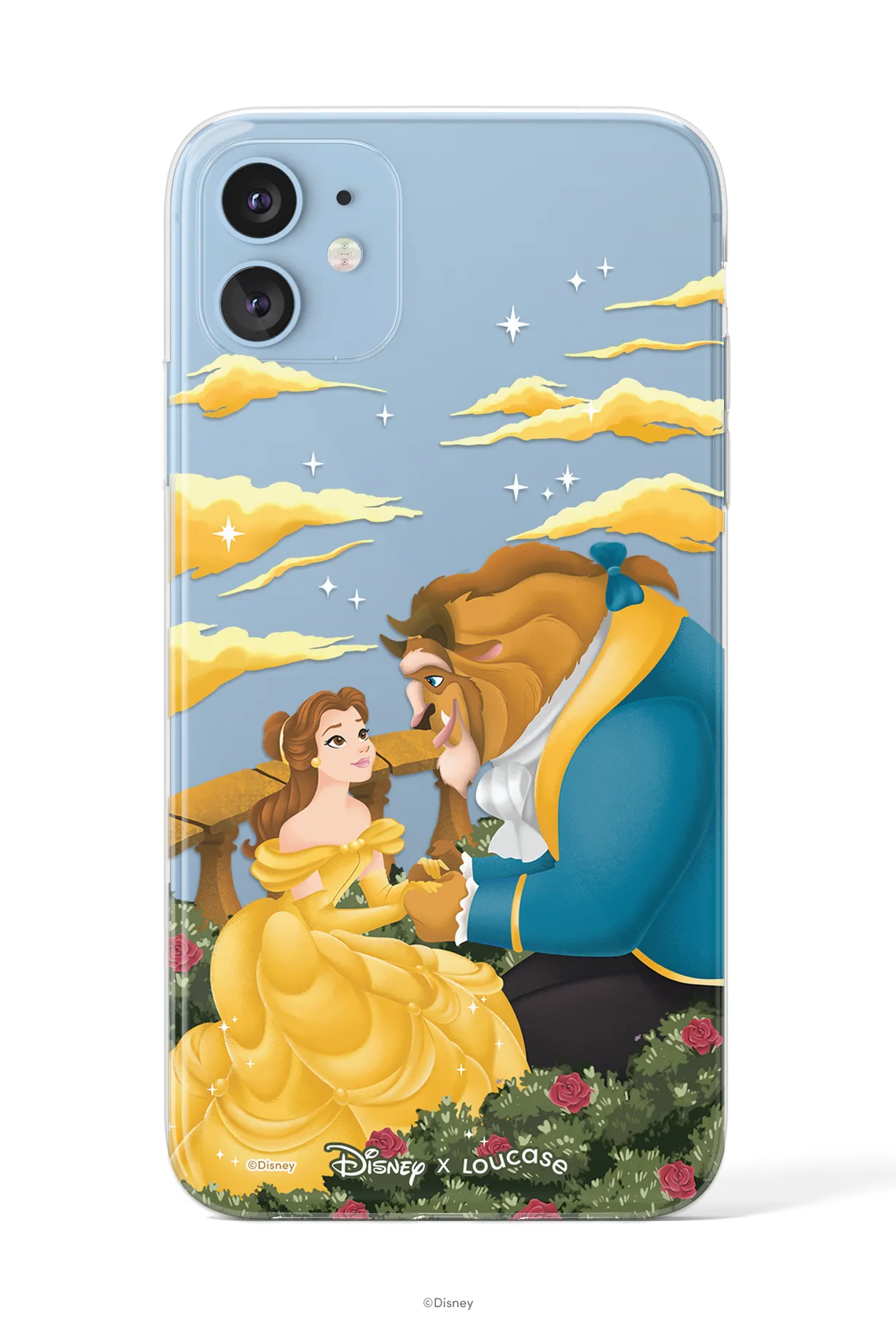 Belle & Beast - KLEARLUX™ Disney x Loucase Beauty & The Beast Collection Phone Case | LOUCASE