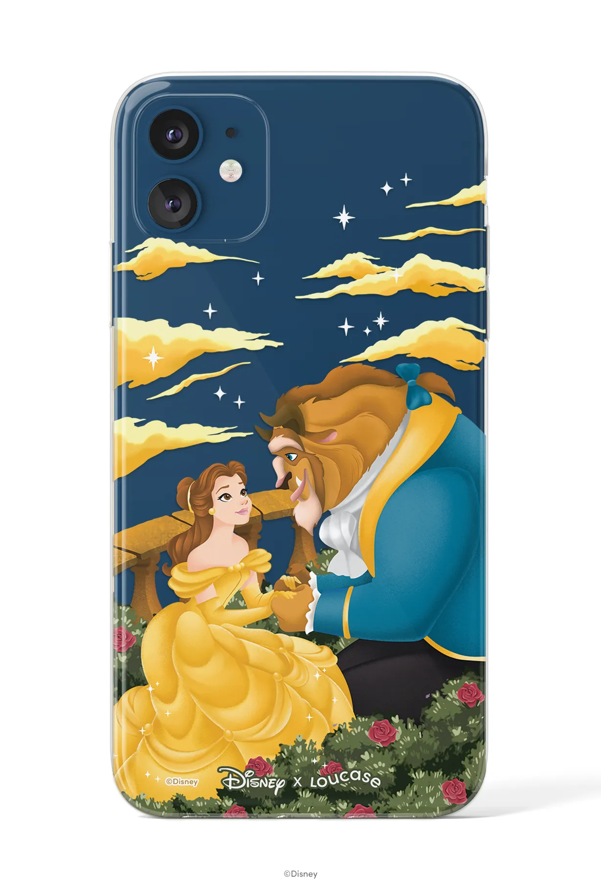 Belle & Beast - KLEARLUX™ Disney x Loucase Beauty & The Beast Collection Phone Case | LOUCASE