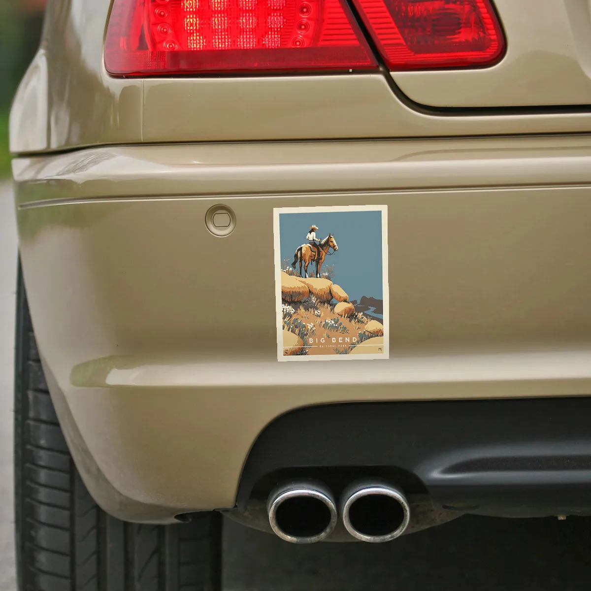 Big Bend National Park Texas Vinyl Sticker