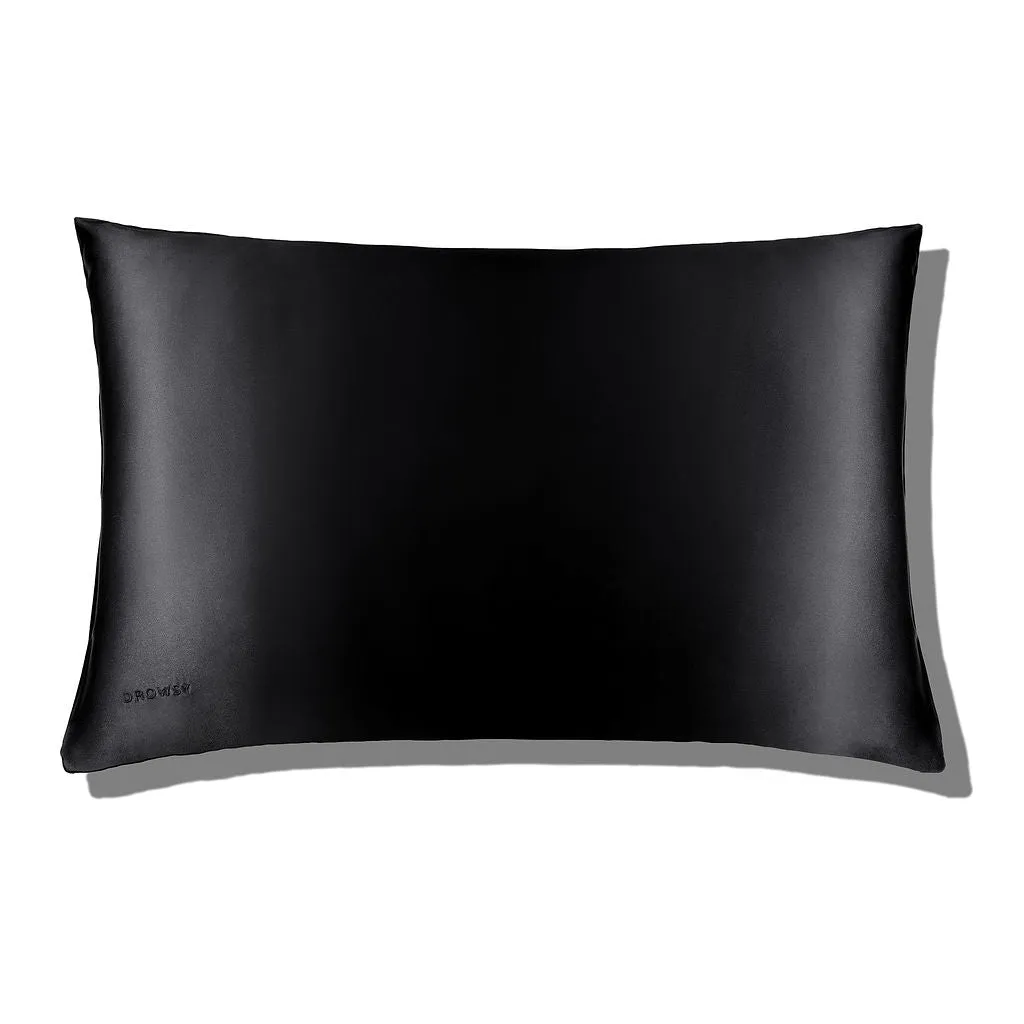 Black Jade Silk Pillowcase