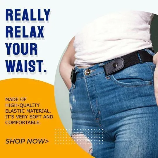 Buckle-free Invisible Elastic Waist Belts