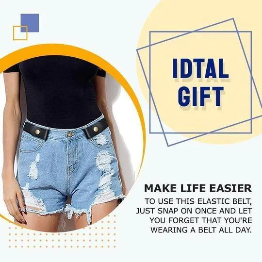 Buckle-free Invisible Elastic Waist Belts