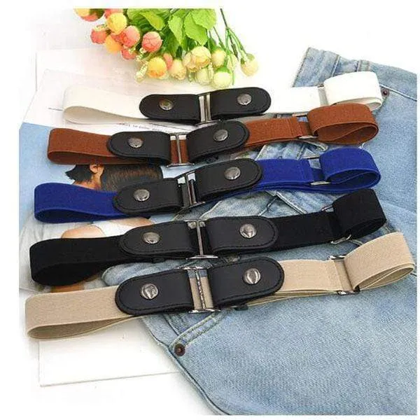 Buckle-free Invisible Elastic Waist Belts