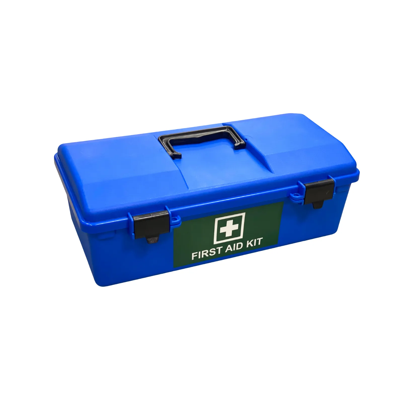 Empty First Aid Box Portable - Blue Lift Out Tray (1)