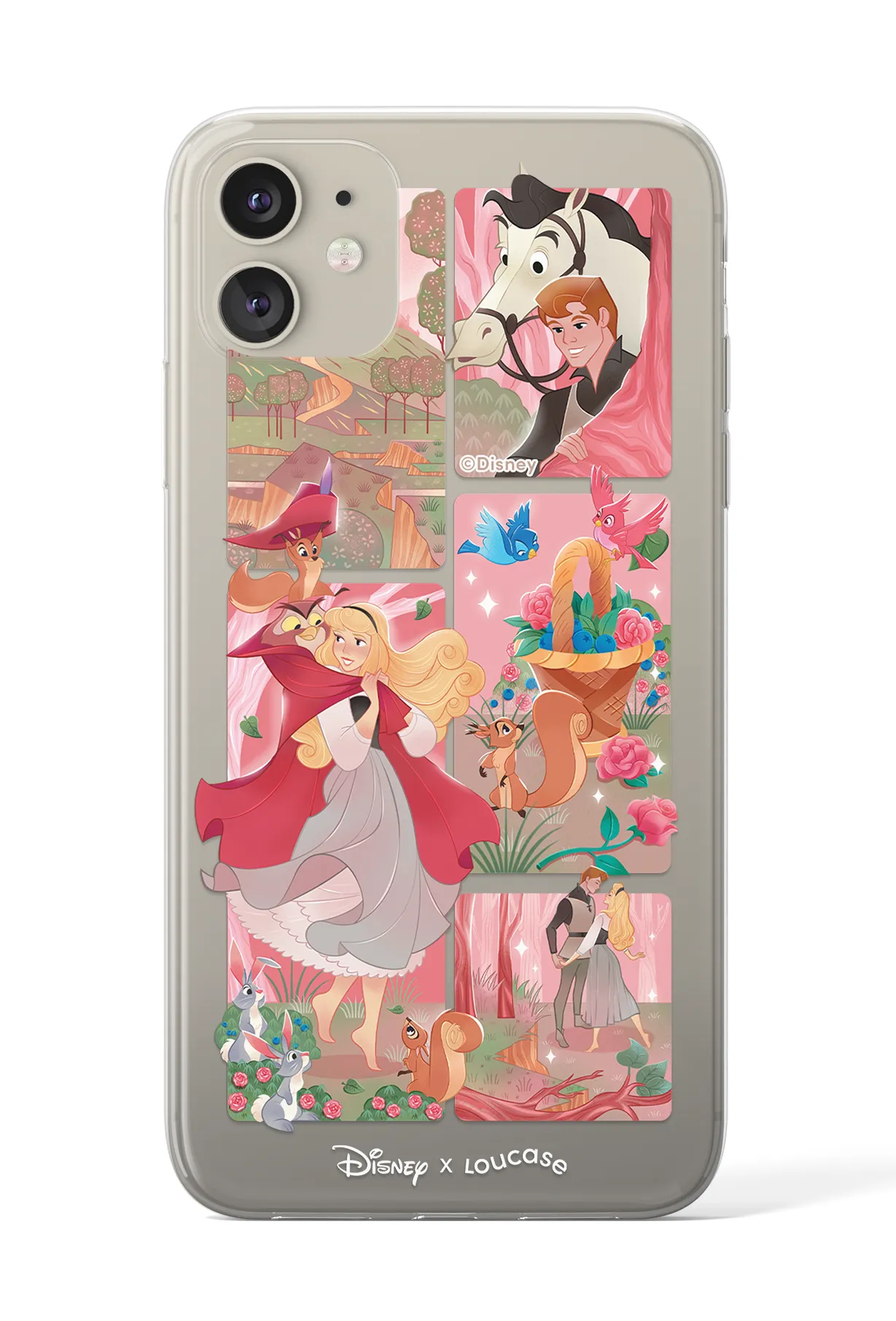 Faraway Forest - KLEARLUX™ Disney x Loucase Sleeping Beauty Collection Phone Case | LOUCASE