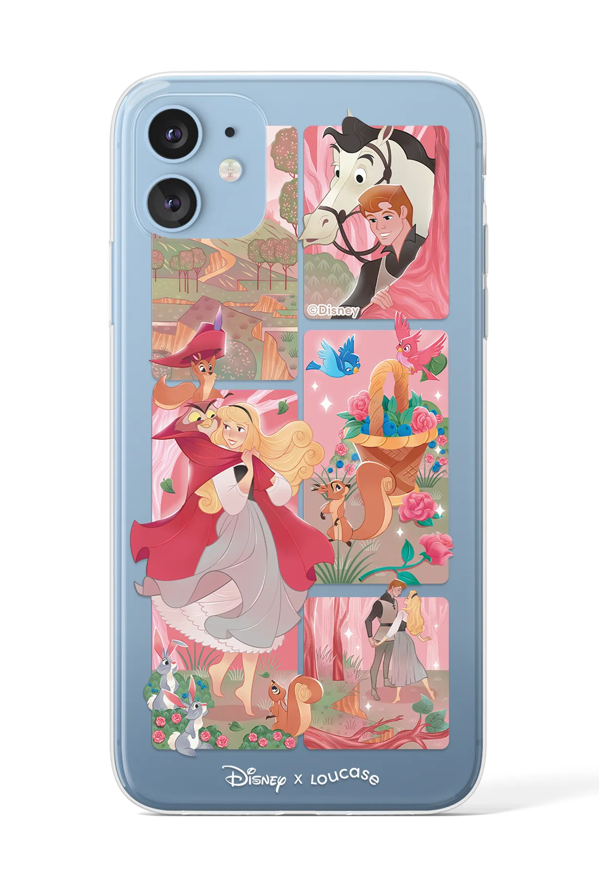 Faraway Forest - KLEARLUX™ Disney x Loucase Sleeping Beauty Collection Phone Case | LOUCASE