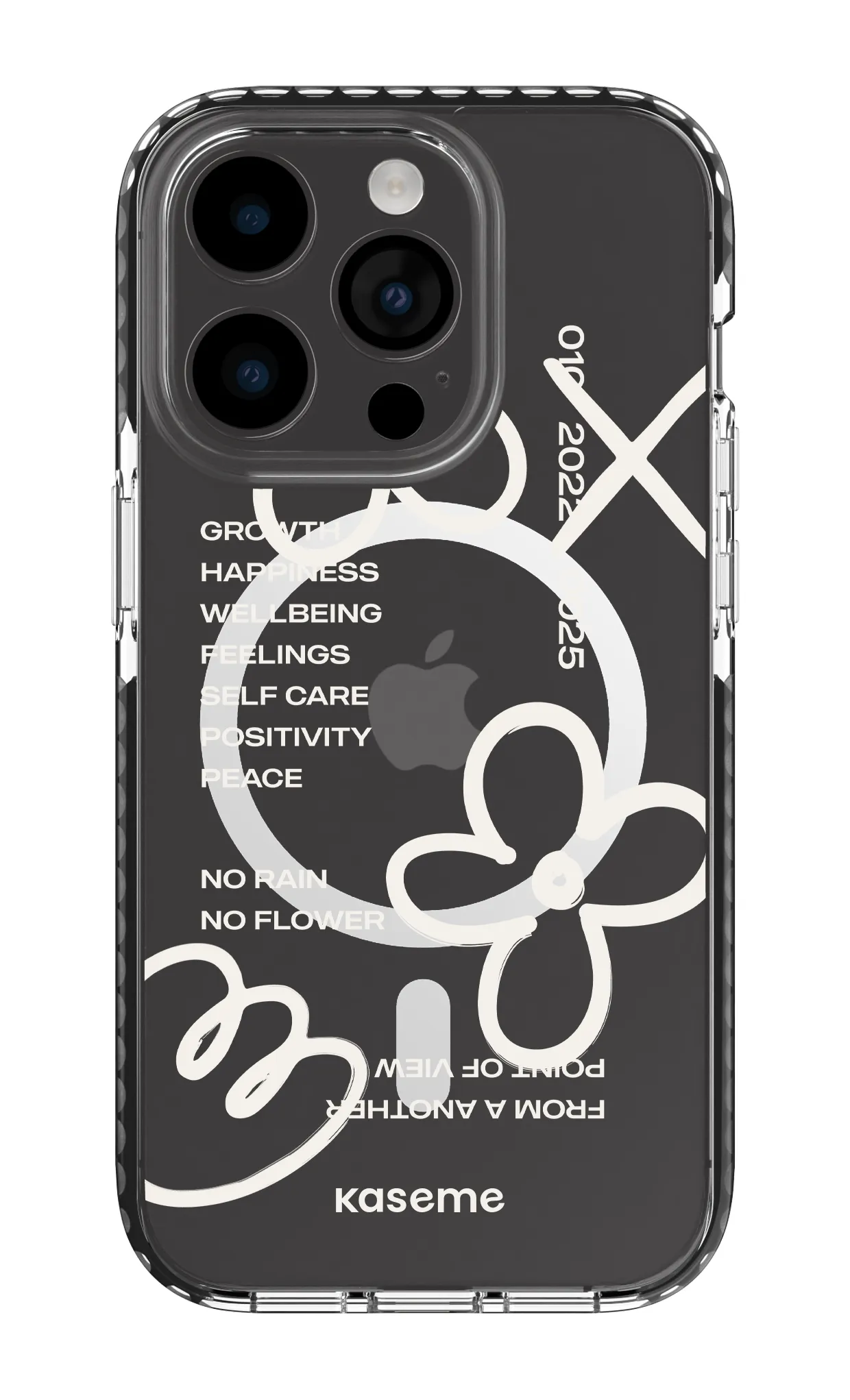 Feelings white clear case