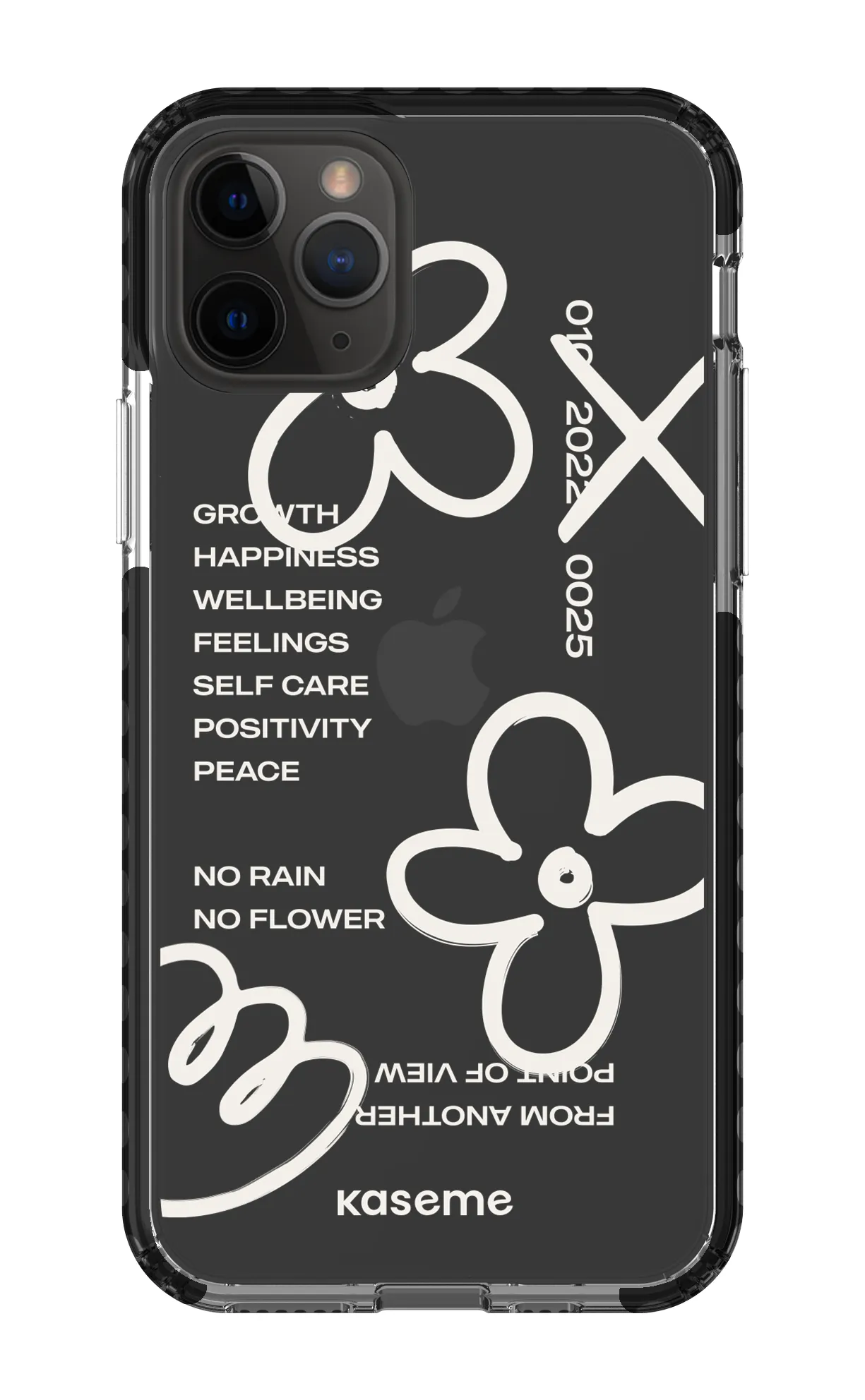 Feelings white clear case