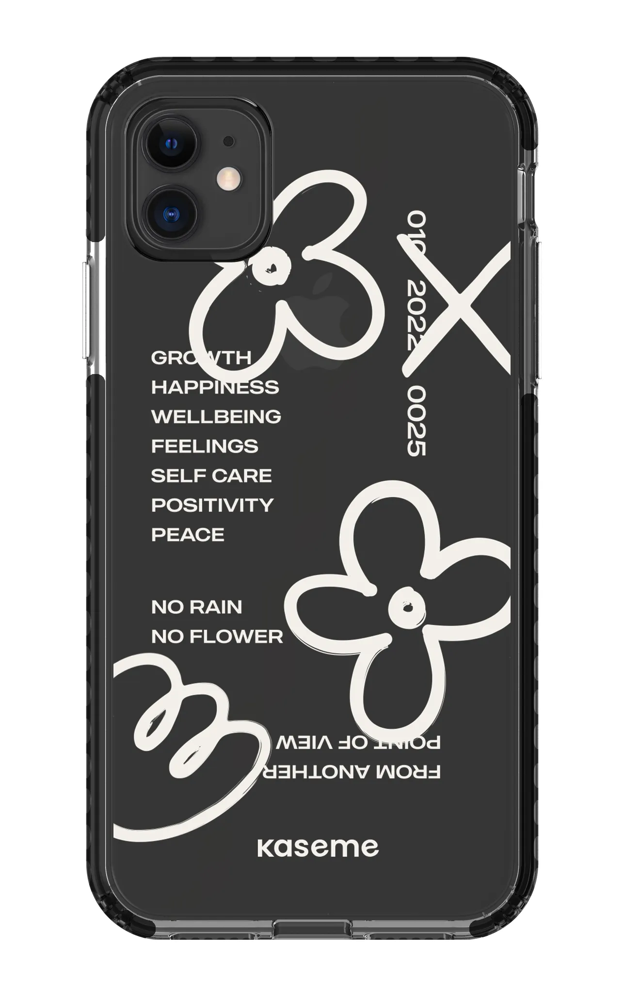 Feelings white clear case