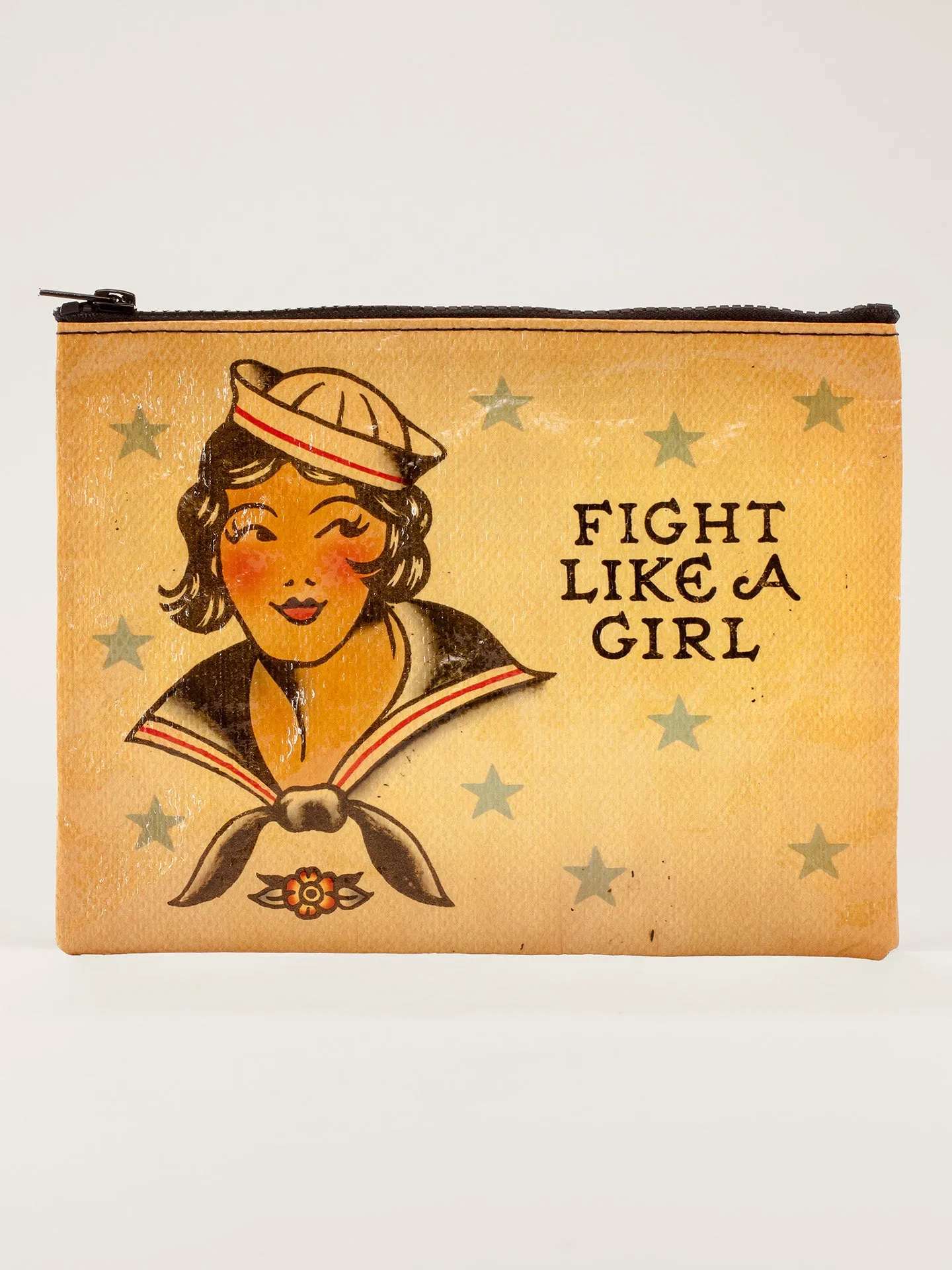 Fight Like A Girl Zipper Pouch