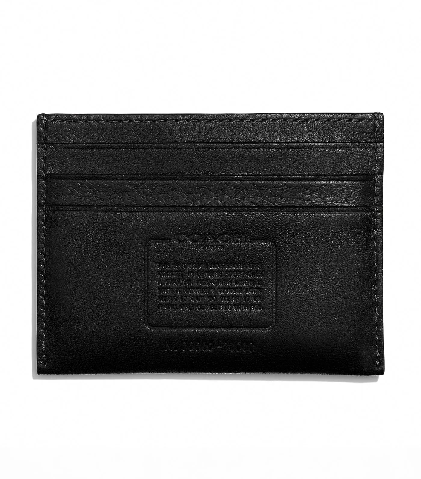 Flat Card Case Black