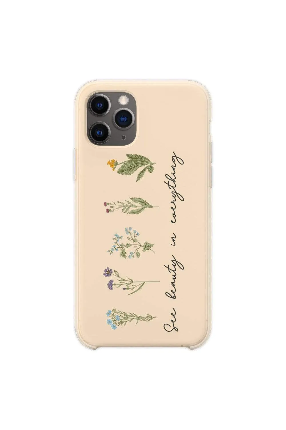 Gabbie Gonzalez Yellow 'See Beauty' Phone Case