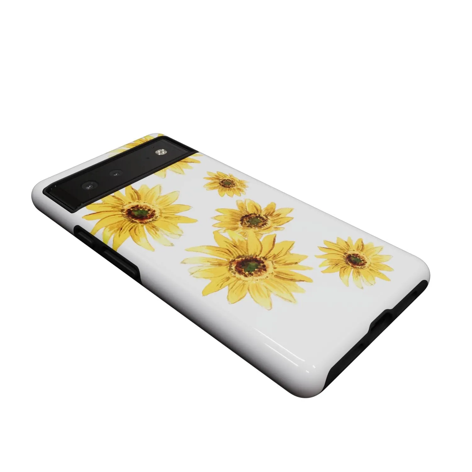 Golden Garden | Yellow Sunflower Floral Google Pixel Case