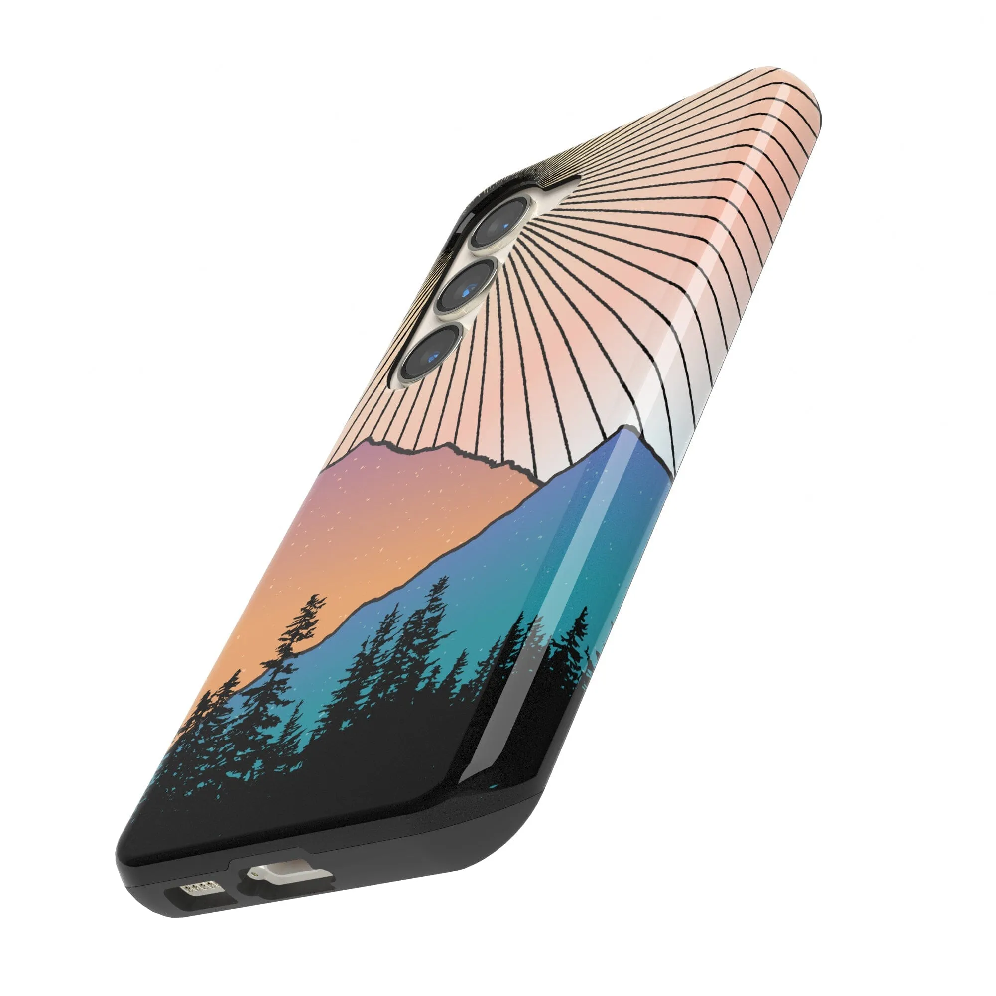 Golden Hour | Mountain Sunset Samsung Case