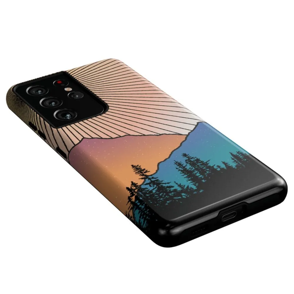 Golden Hour | Mountain Sunset Samsung Case