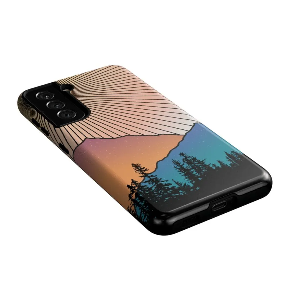 Golden Hour | Mountain Sunset Samsung Case