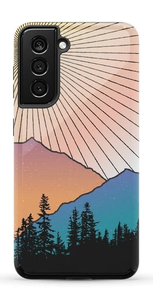 Golden Hour | Mountain Sunset Samsung Case