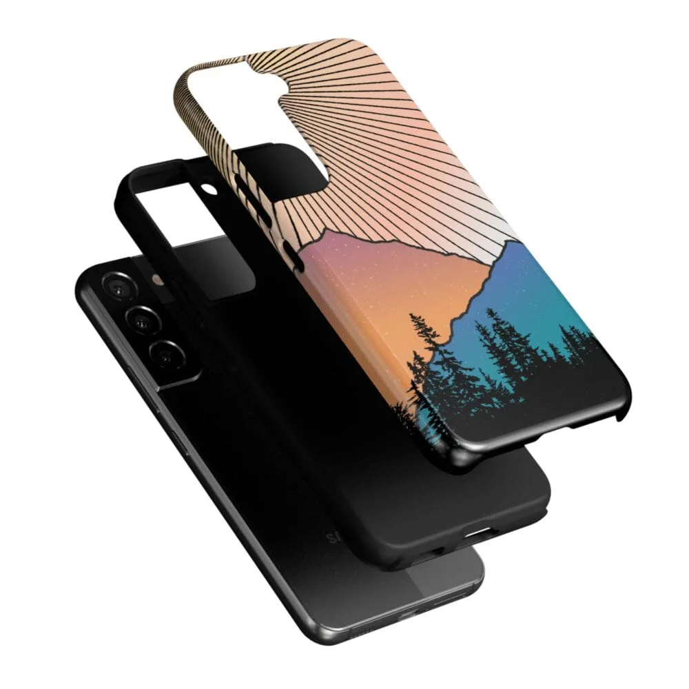 Golden Hour | Mountain Sunset Samsung Case