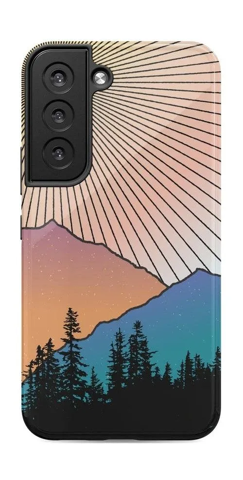 Golden Hour | Mountain Sunset Samsung Case