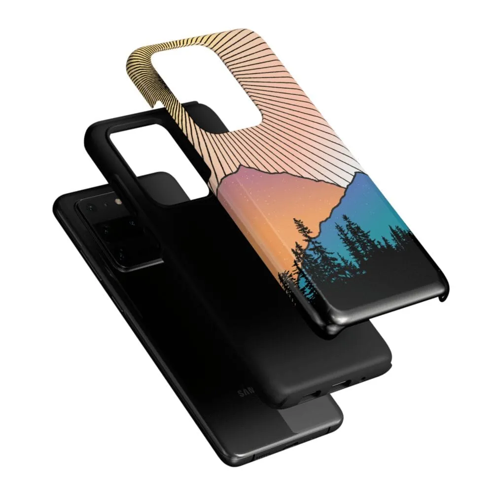 Golden Hour | Mountain Sunset Samsung Case