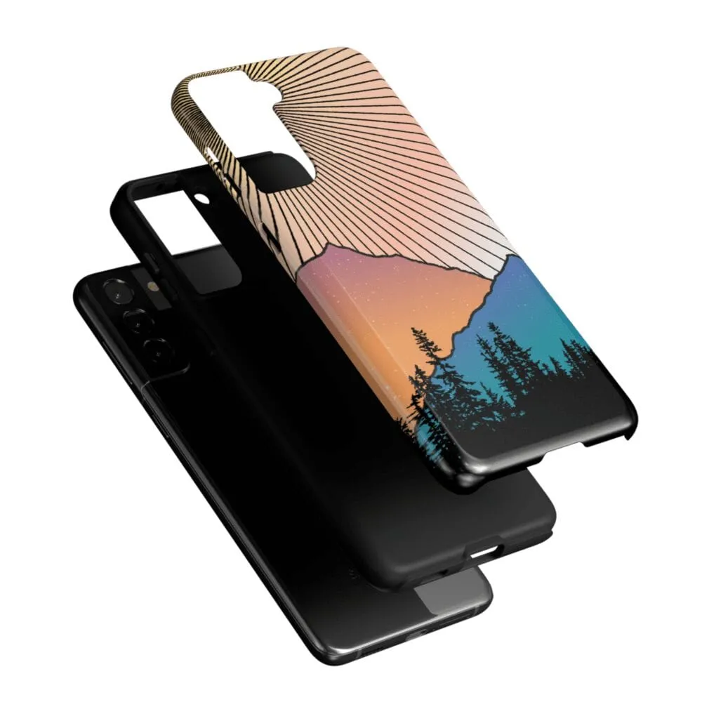 Golden Hour | Mountain Sunset Samsung Case