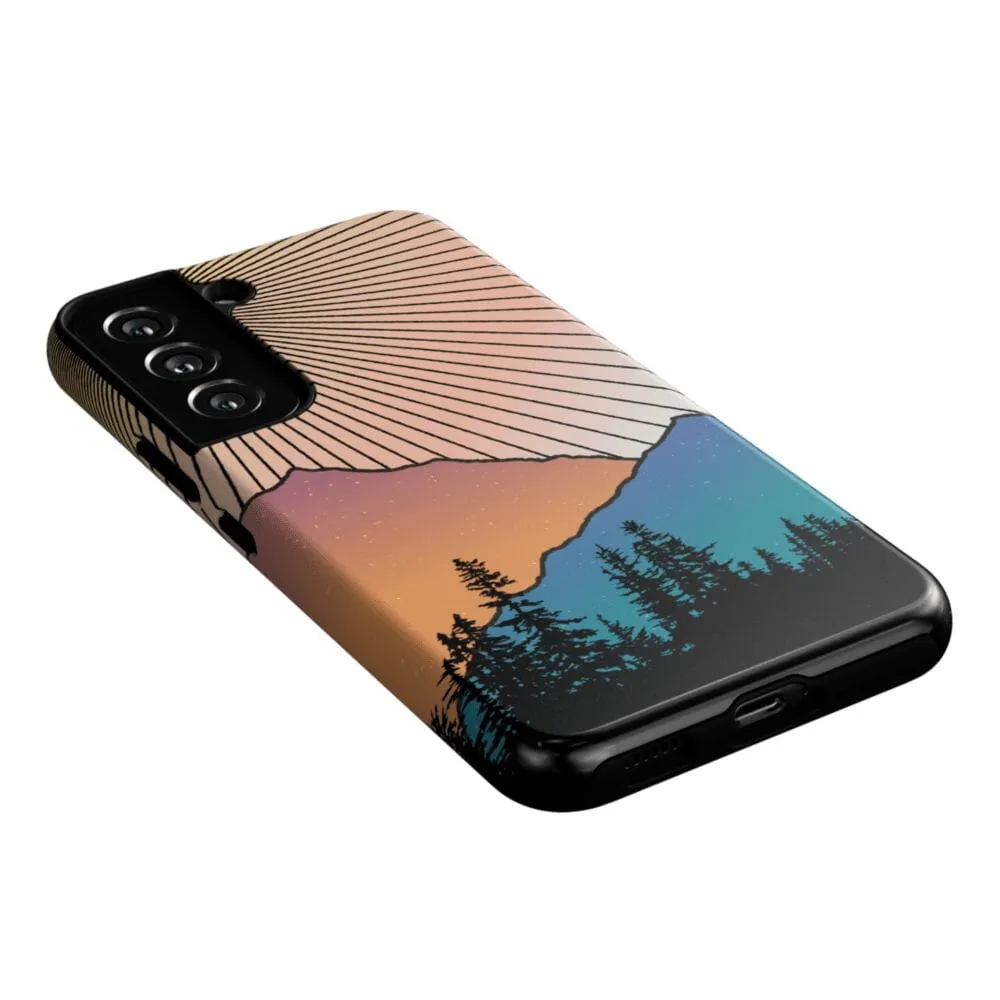 Golden Hour | Mountain Sunset Samsung Case