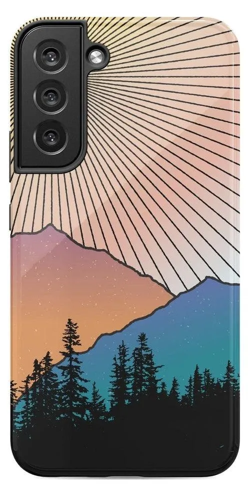 Golden Hour | Mountain Sunset Samsung Case