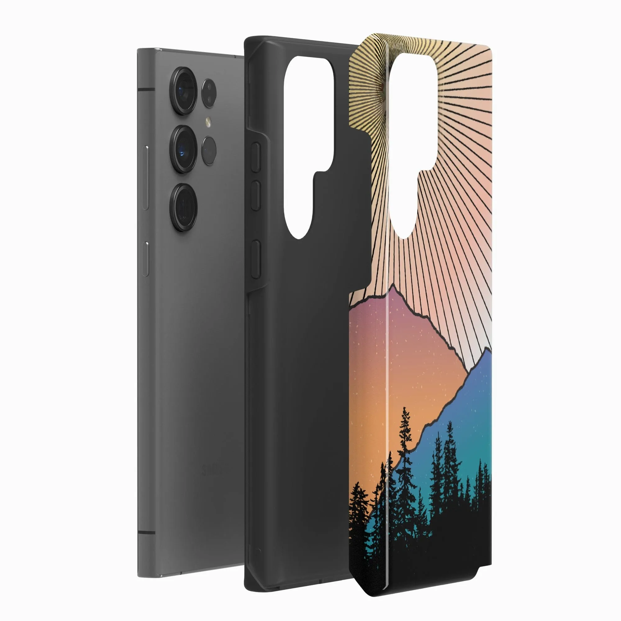 Golden Hour | Mountain Sunset Samsung Case