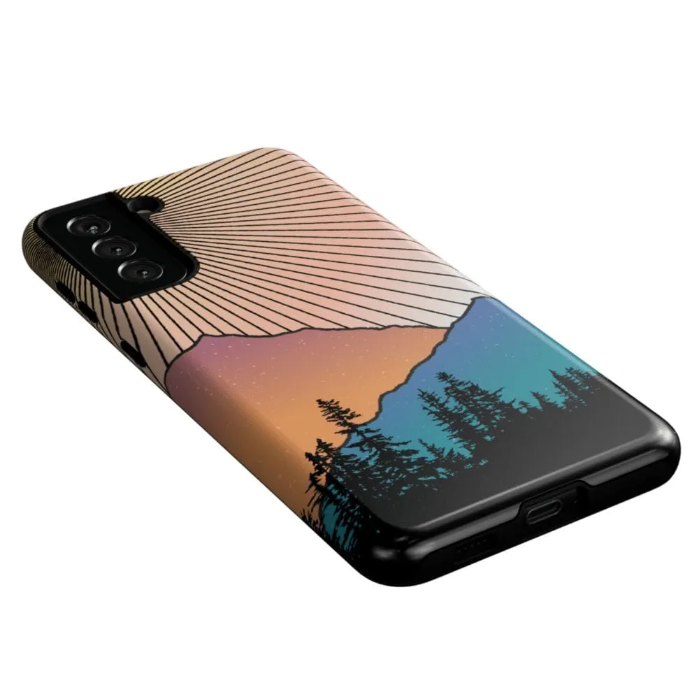 Golden Hour | Mountain Sunset Samsung Case