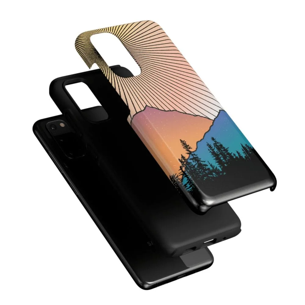 Golden Hour | Mountain Sunset Samsung Case