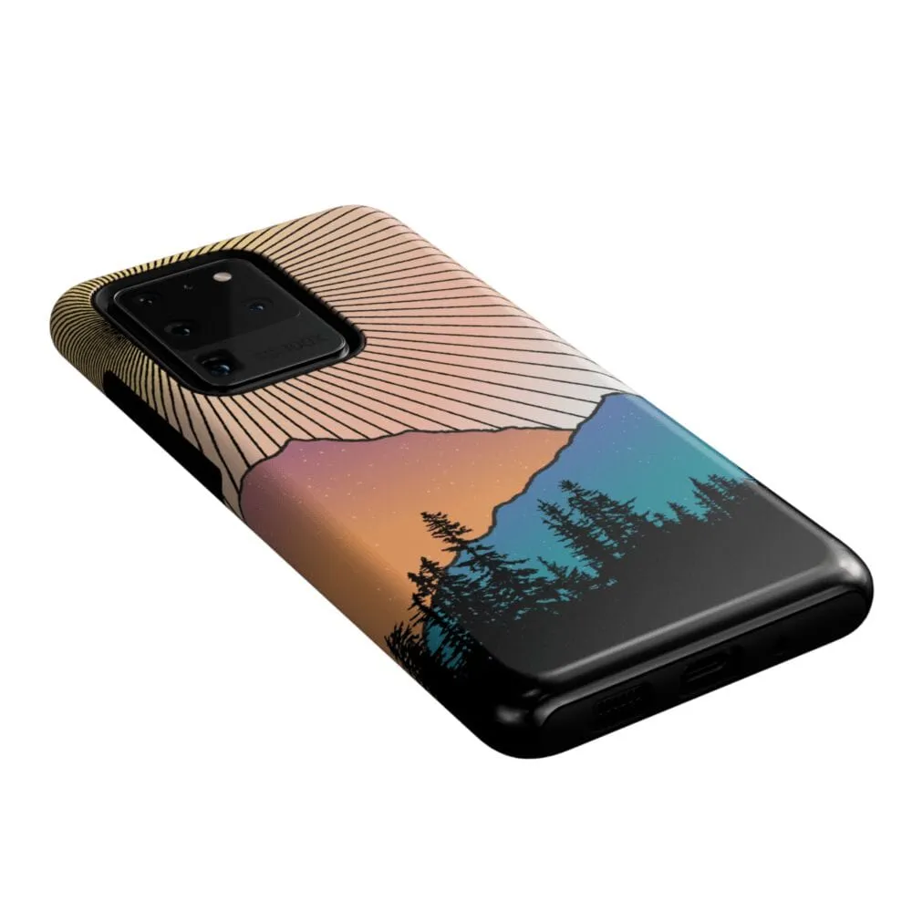 Golden Hour | Mountain Sunset Samsung Case