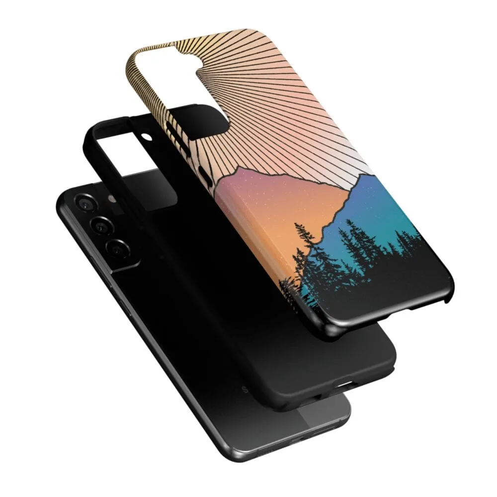 Golden Hour | Mountain Sunset Samsung Case