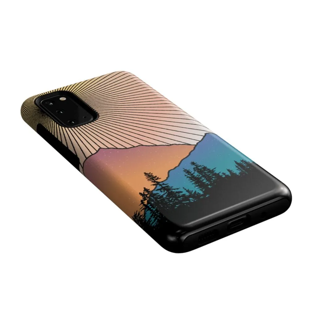 Golden Hour | Mountain Sunset Samsung Case