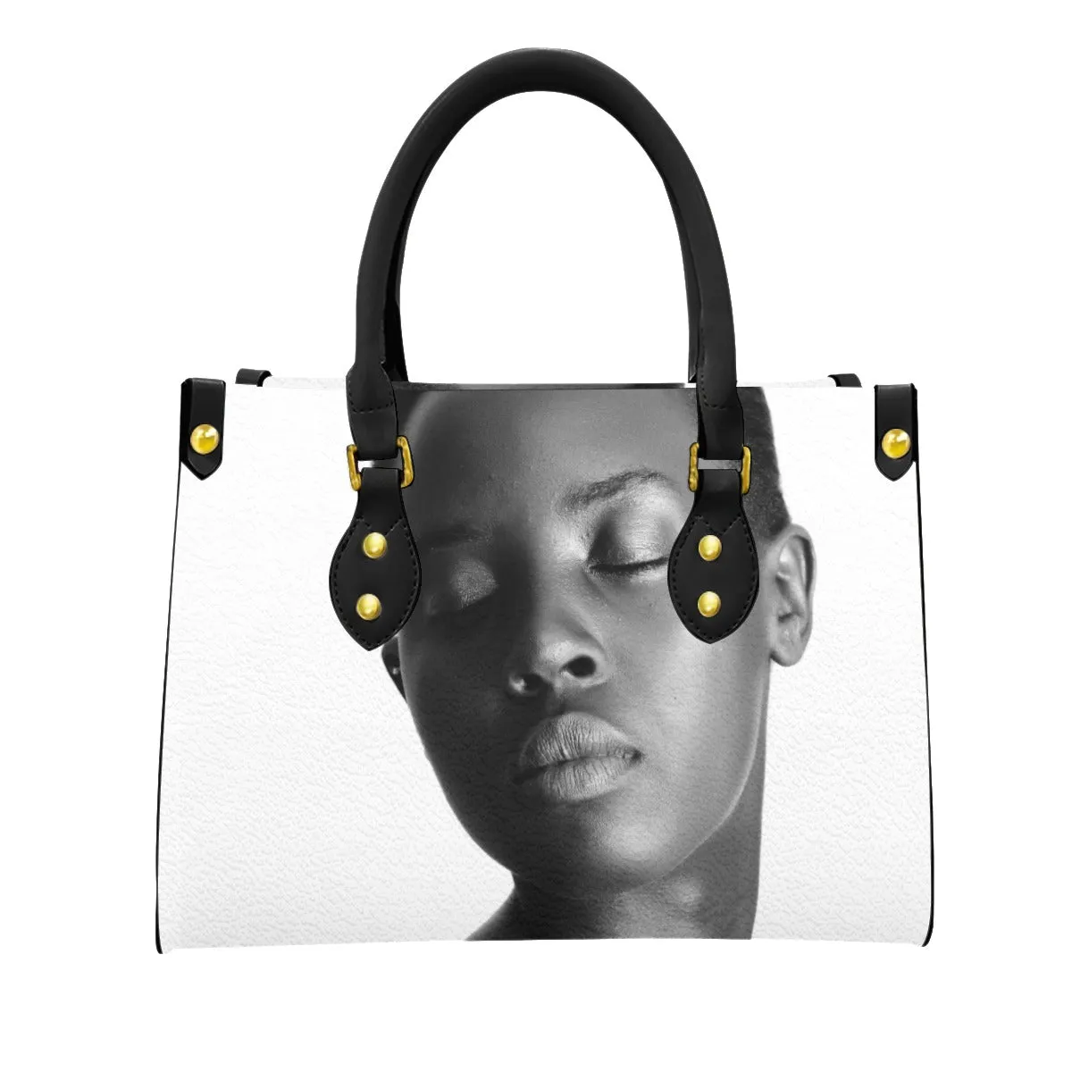 I Am Her Women's Tote Bag With Black Handle