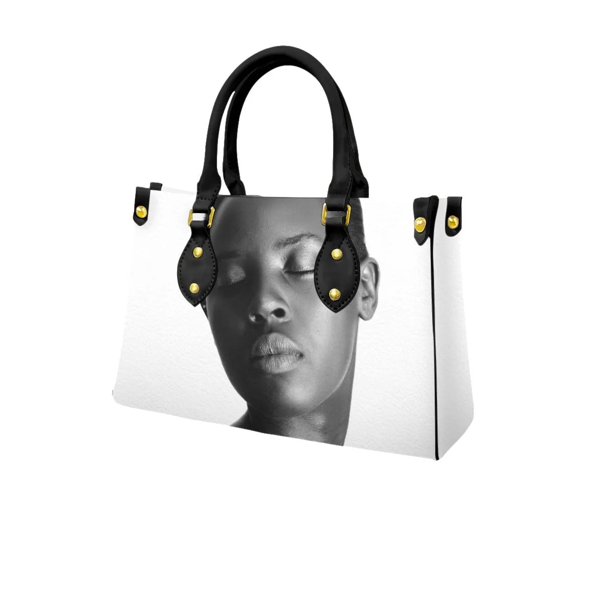 I Am Her Women's Tote Bag With Black Handle