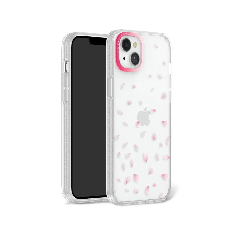 iPhone 12 Cherry Blossom Petals Phone Case MagSafe Compatible