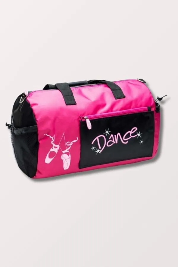 Large Dance Bag - Hot Pink/Black