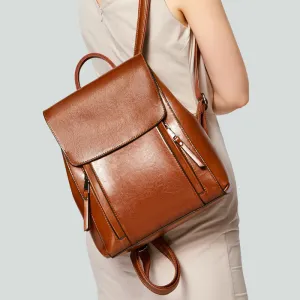 Leather Backpack Women Designer Backpack Small Backpack Purse