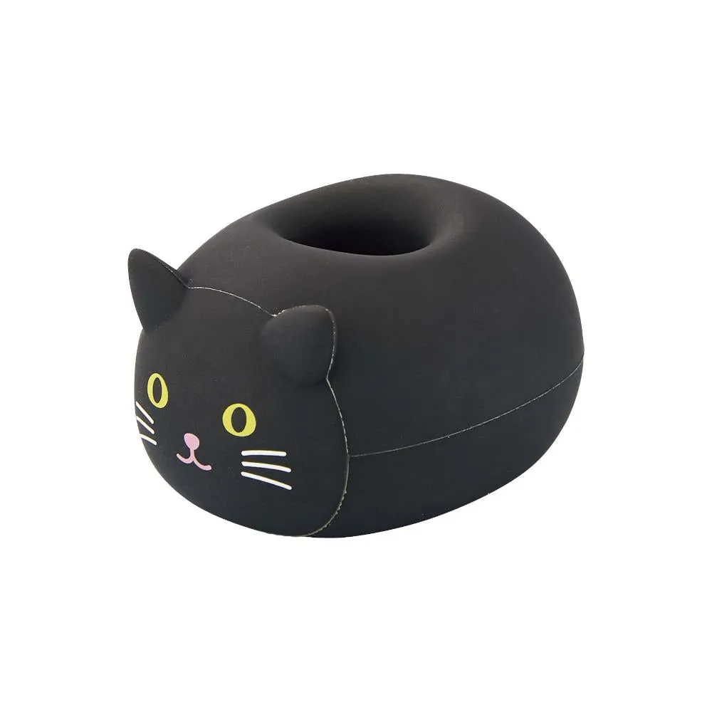 Lihit Lab Punilabo Pen Stand - Black Cat