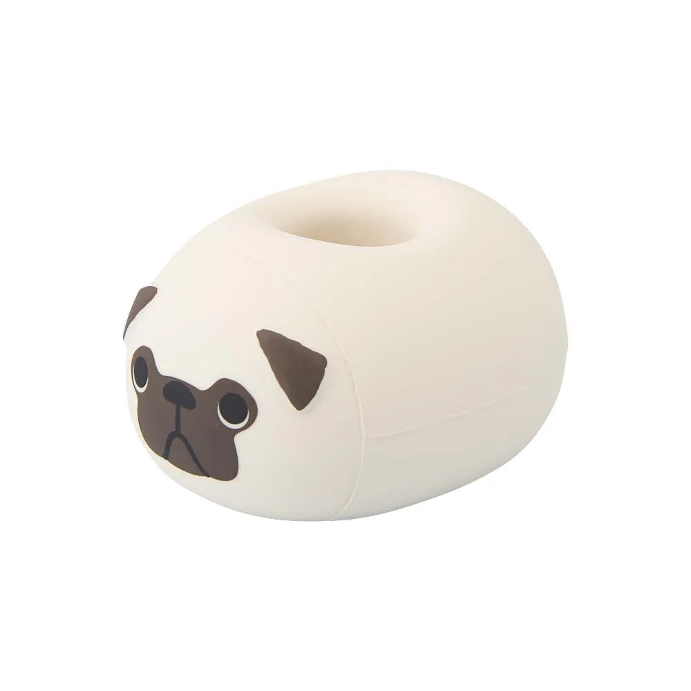 Lihit Lab Punilabo Pen Stand - Pug Dog