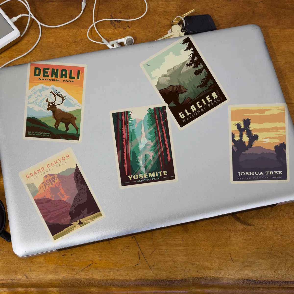 Majestic National Parks Vinyl Sticker Set