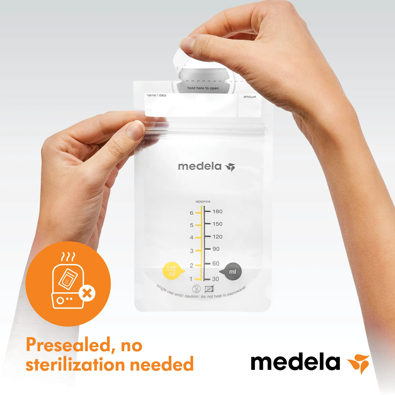 Medela Breastmilk Storage Bags (25's)