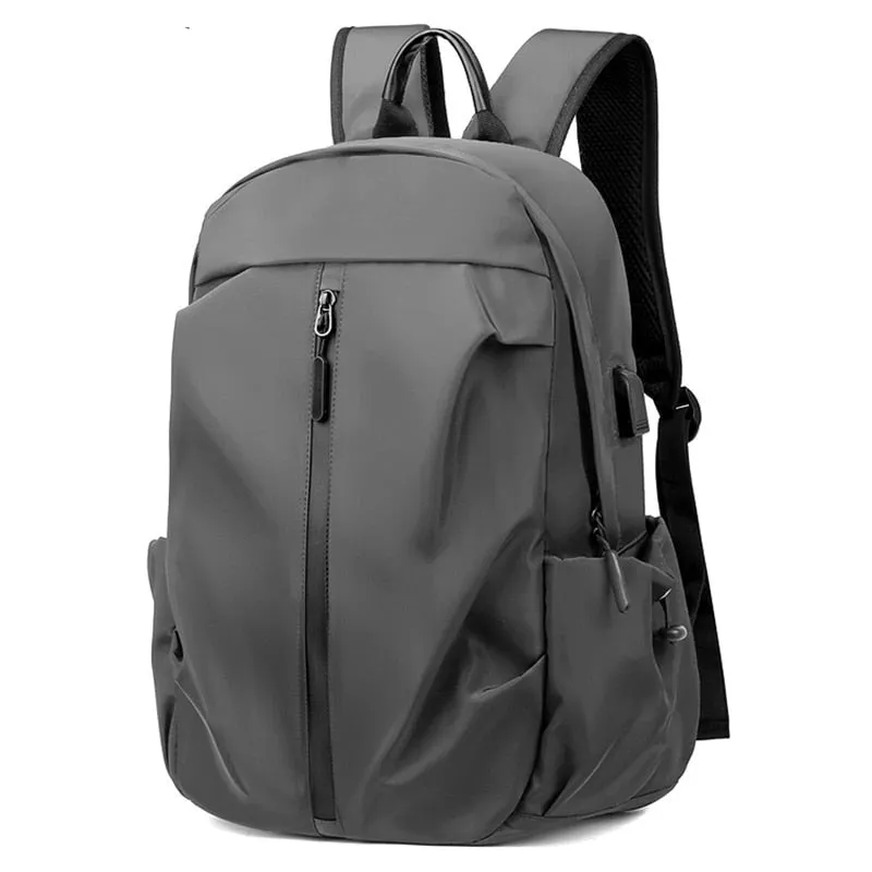 Men's Travel Bag High Quality Fashion Backpack with Charging Port