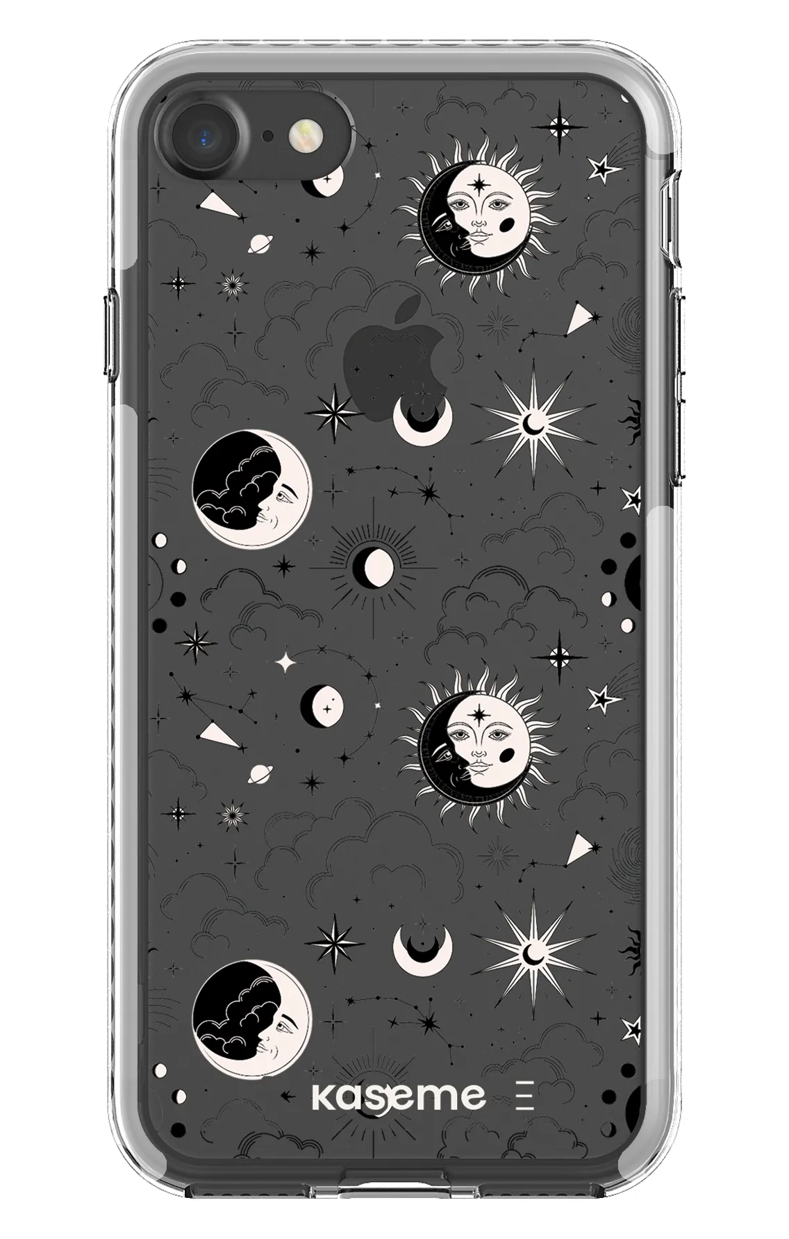 Milky Way Black Clear Case