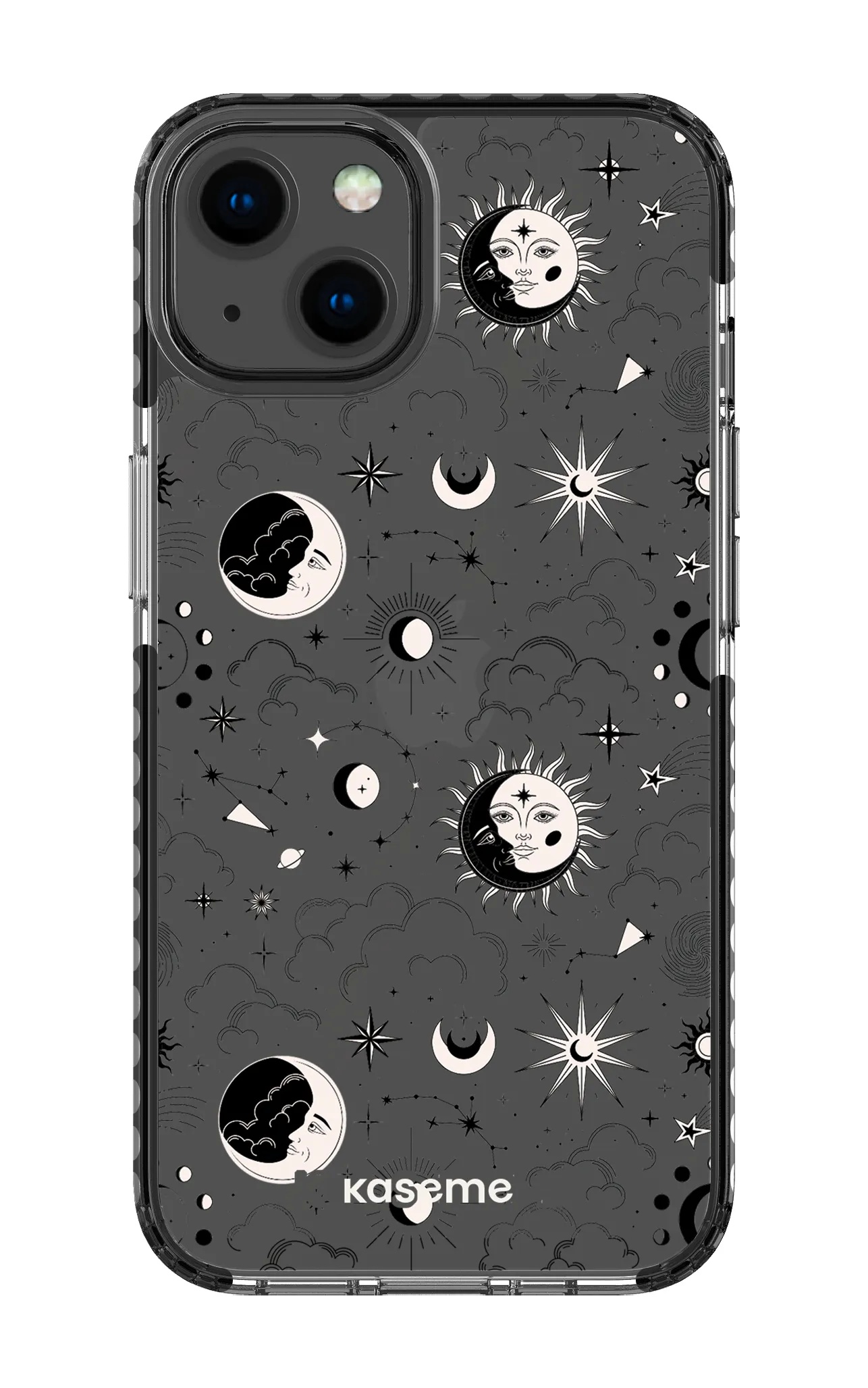 Milky Way Black Clear Case